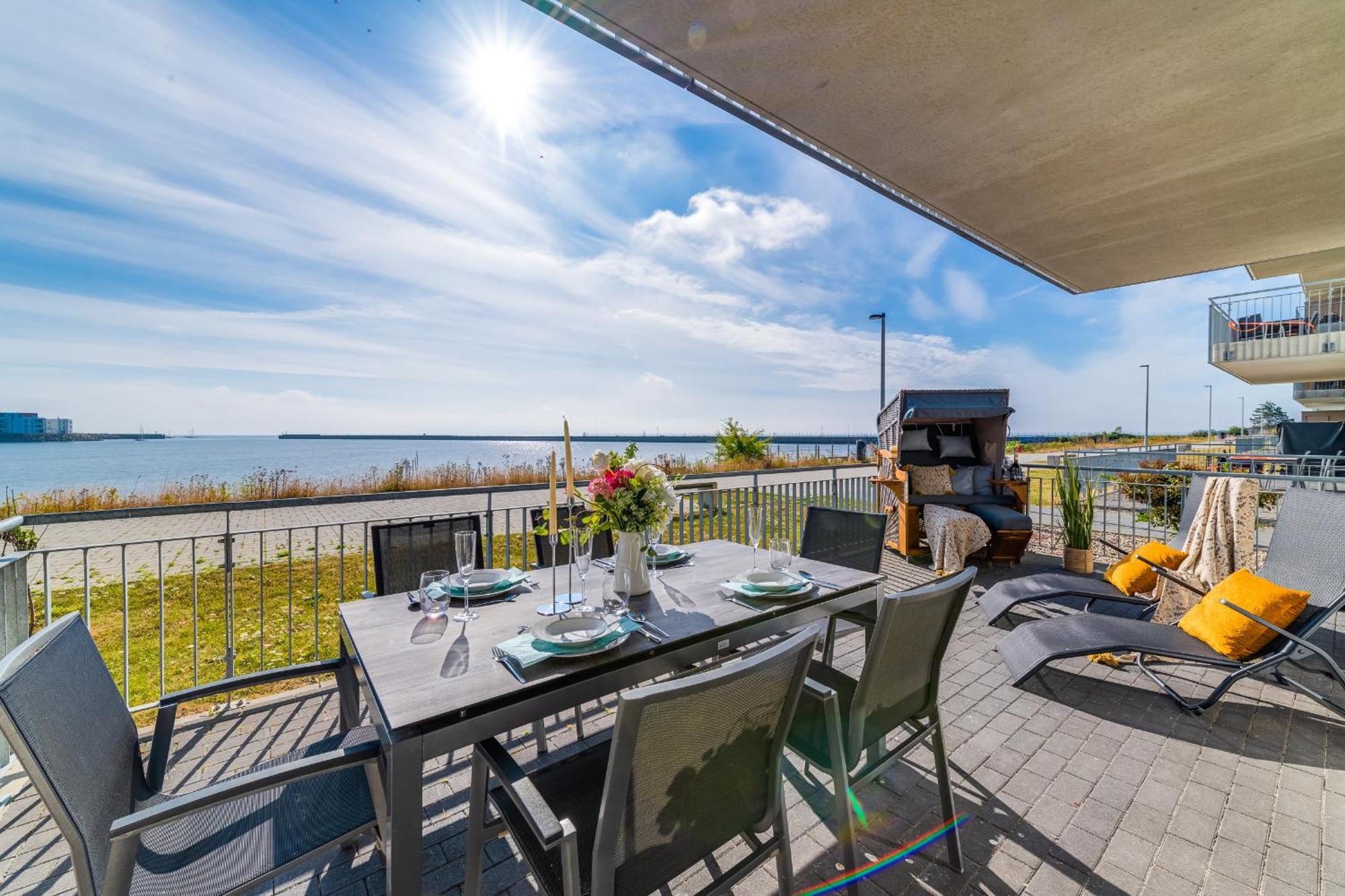 Ocean Vibes- Eg, Ostseeblick, Terrasse, Kamin Olpenitz Esterno foto